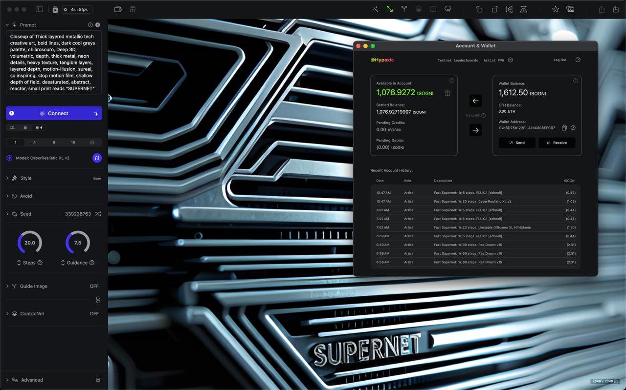 Sogni AI Image Generation Tool for Mac Desktop